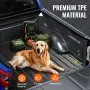 Alfombrilla VEVOR para caja de camioneta, compatible con Ford F-150 2015-2024, de TPE, apta para cajas de 1,6 m, gruesa y resistente, ideal para proteger contra todo tipo de clima y evitar resbalones.