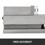 VEVOR 6 pulgadas CNC Máquina de perforación de doble tornillo de banco 11.10 pulgadas Apertura máxima de mandíbula (6 pulgadas)