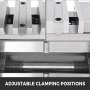 VEVOR 6 pulgadas CNC Máquina de perforación de doble tornillo de banco 11.10 pulgadas Apertura máxima de mandíbula (6 pulgadas)
