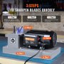Afilador de cuchillas para cortacésped VEVOR, 2/3 HP, 500 W, con muela de cerámica de 7 pulgadas, potente afiladora de banco para cuchillas de elevación alta/baja, cuchillas Gator y cuchillas planas.
