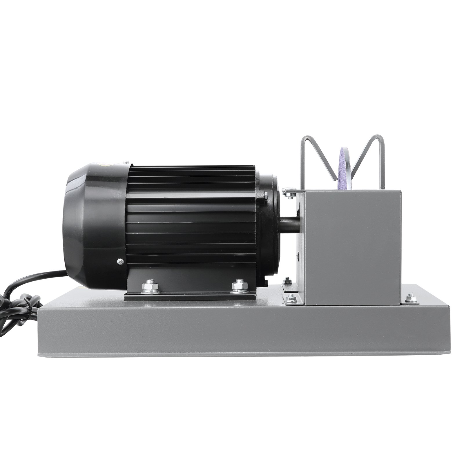 Afilador de cuchillas para cortacésped VEVOR, 2/3 HP, 500 W, con muela de cerámica de 7 pulgadas, potente afiladora de banco para cuchillas de elevación alta/baja, cuchillas Gator y cuchillas planas.