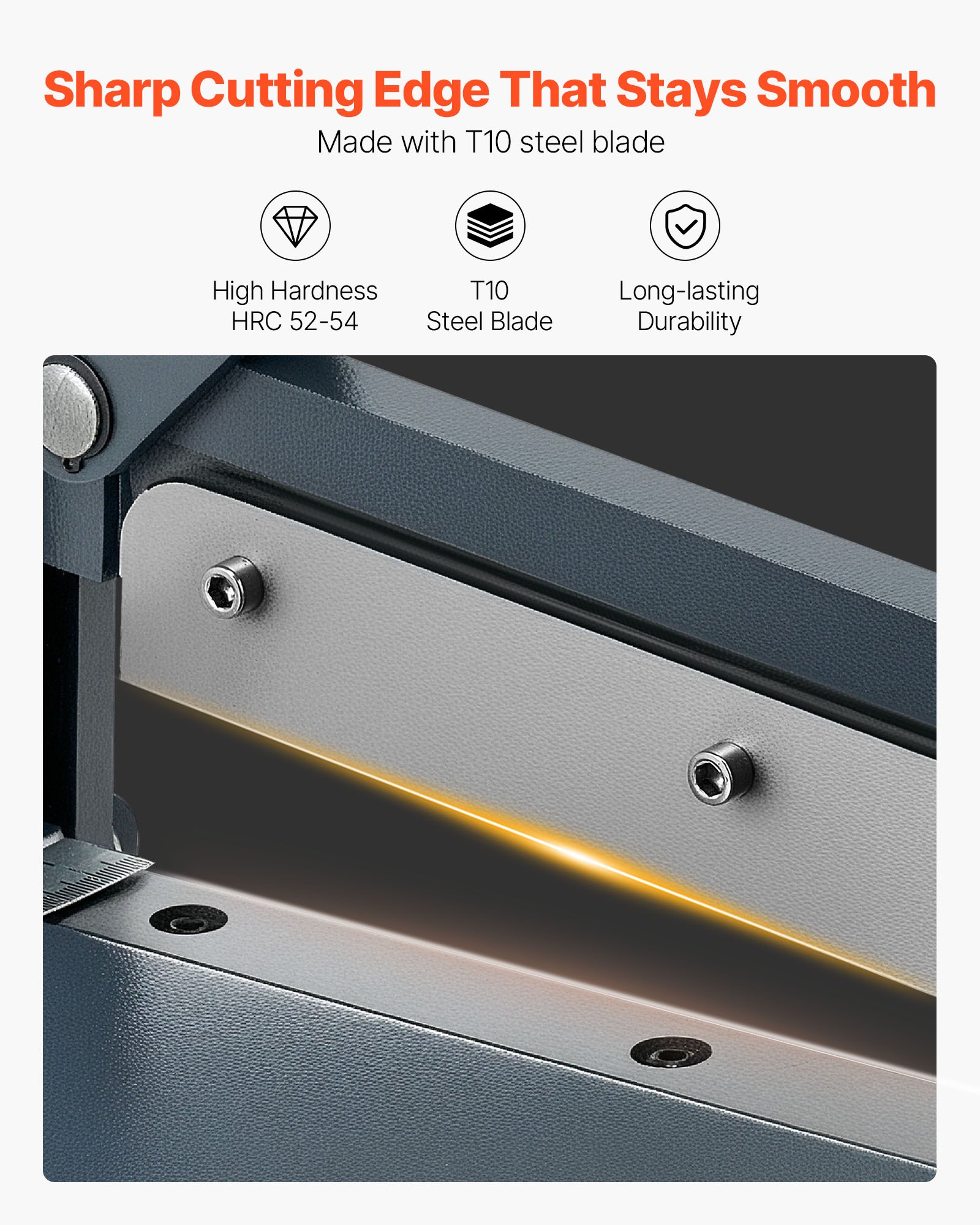 Cizalla de guillotina VEVOR, cizalla manual de 30 cm para chapa metálica, herramienta resistente para cortar placas de metal, con marco de acero sólido, alta precisión, para cortar placas PCB, aluminio, acero, cobre y plástico.