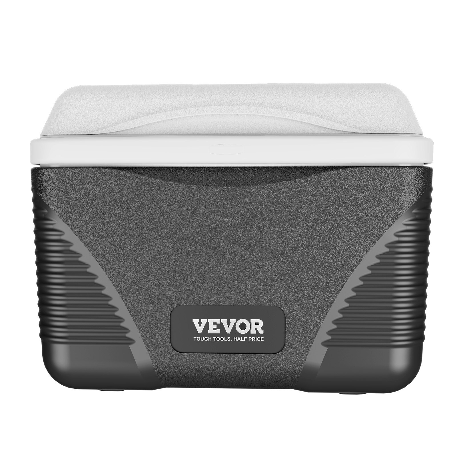 Nevera portátil VEVOR de 8.5 cuartos con retención de hielo y asas resistentes. Ligera y rígida, con aislamiento, ideal para picnics familiares y viajes cortos.