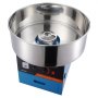 Máquina eléctrica para hacer algodón de azúcar VEVOR de 1000 W, con recipiente de acero inoxidable, cuchara para azúcar y cajón, ideal para cumpleaños infantiles y fiestas familiares, color azul.