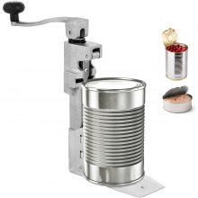 VEVOR Abrelatas Manual Comercial para Trabajo Pesado Abrelatas Manual con Base