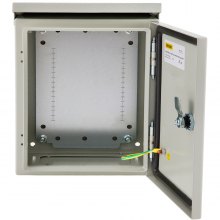 Caja eléctrica VEVOR, 10' x 8' x 6', caja exterior NEMA 4 certificada por  IP65 resistente al agua y al polvo caja de conexiones con bisagras de acero al carbono laminado en frío para uso en interiores y exteriores, con capota de lluvia