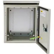 Caja eléctrica VEVOR, 12' x 10' x 6', caja exterior NEMA 4 certificada por  caja de conexiones con bisagras de acero al carbono laminado en frío a prueba de agua y polvo IP65 para uso en interiores y exteriores, con capota de lluvia