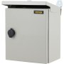 VEVOR Electrical Enclosure, 12x12x6" NEMA 4 Outdoor Enclosure, IP65 Waterproof & Dustproof Cold-Rolled Carbon Steel Hinged Junction Box for Outdoor Indoor Use