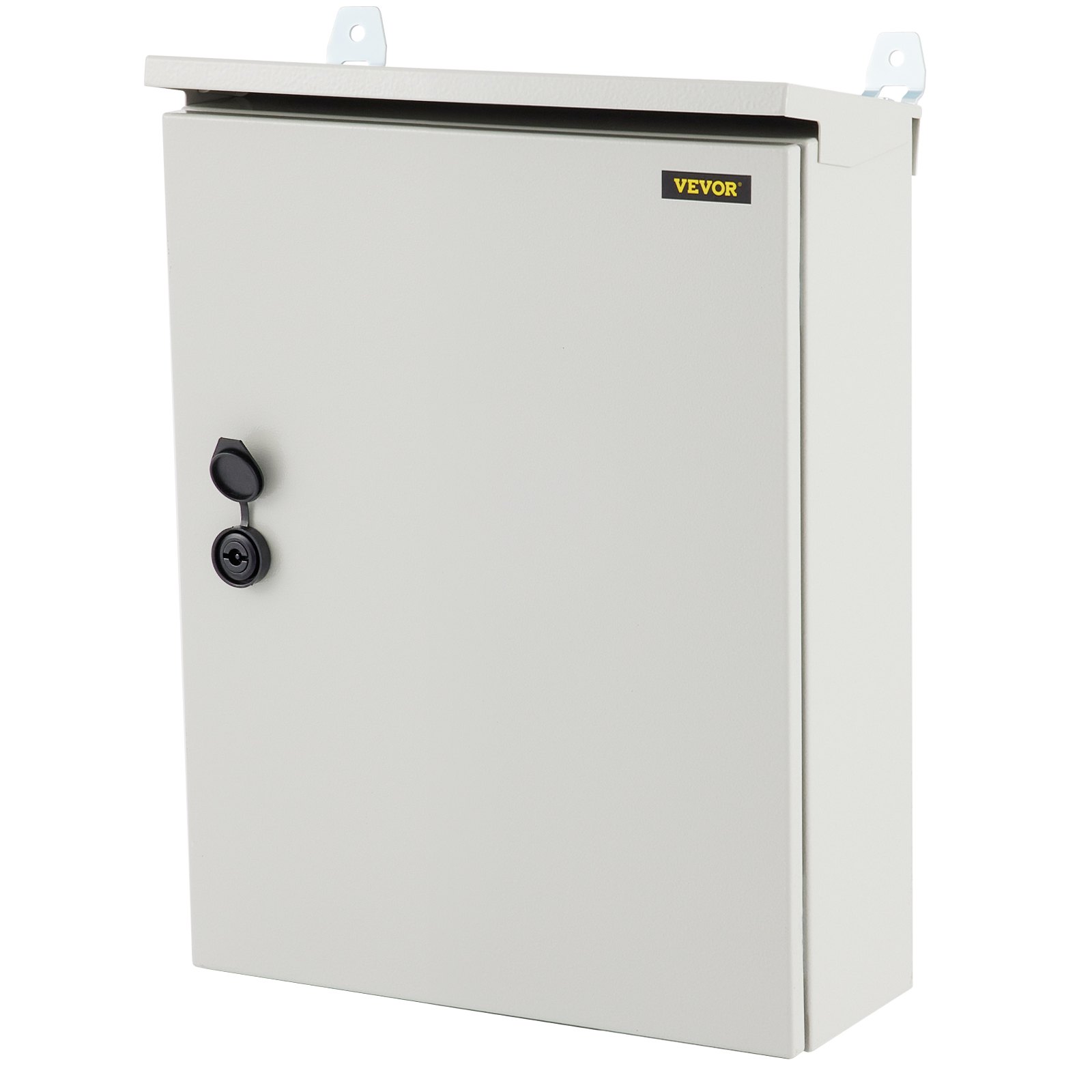 Caja eléctrica VEVOR, 20 x 16 x 6 pulgadas, probada según los estándares NEMA 4, caja de conexiones con bisagras de acero al carbono laminado en frío IP65 impermeable y prueba de polvo para uso e