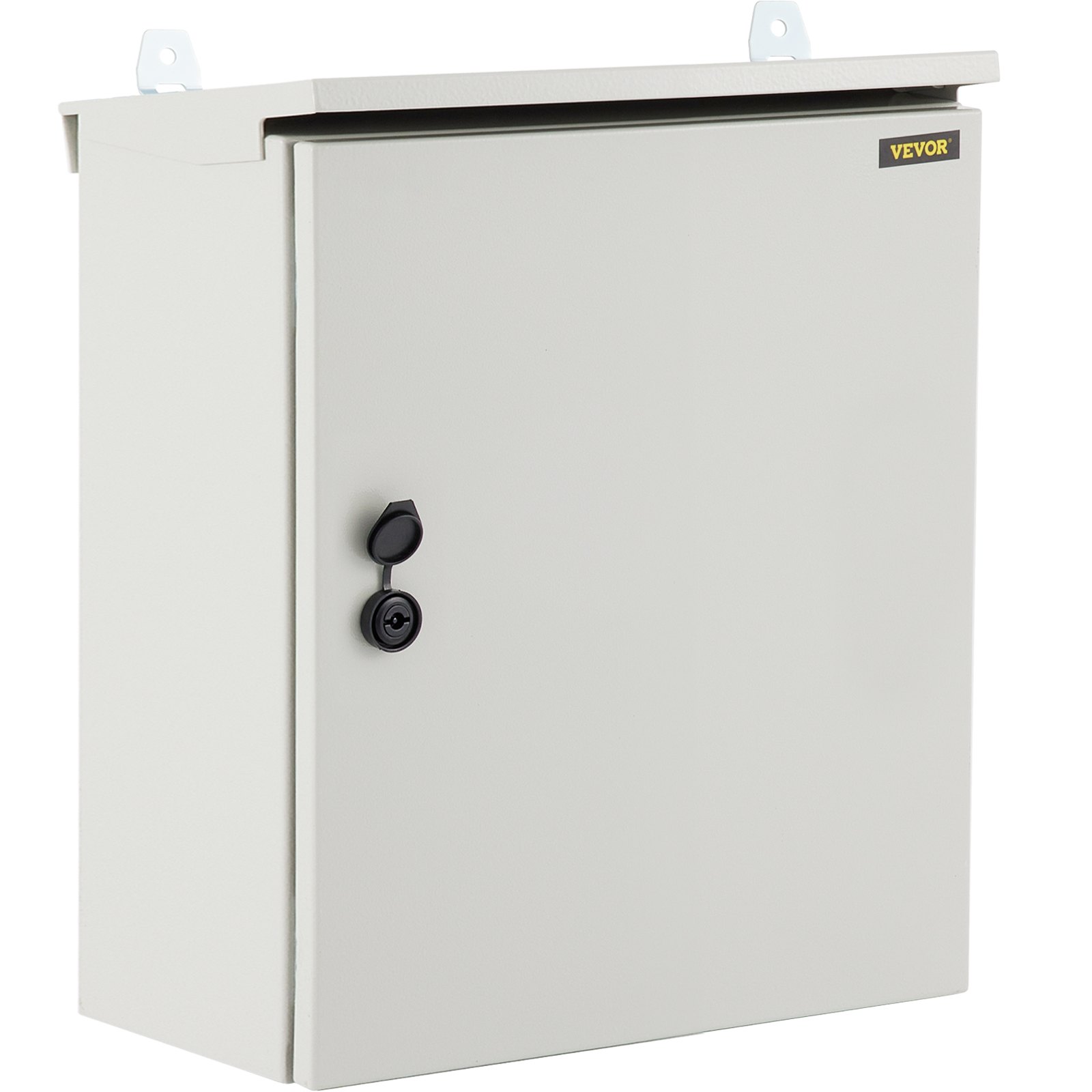 Caja eléctrica VEVOR, 20 x 16 x 10 pulgadas, probada según los estándares NEMA 4, caja de conexiones con bisagras de acero al carbono laminado en frío IP65 impermeable y prueba de polvo para uso