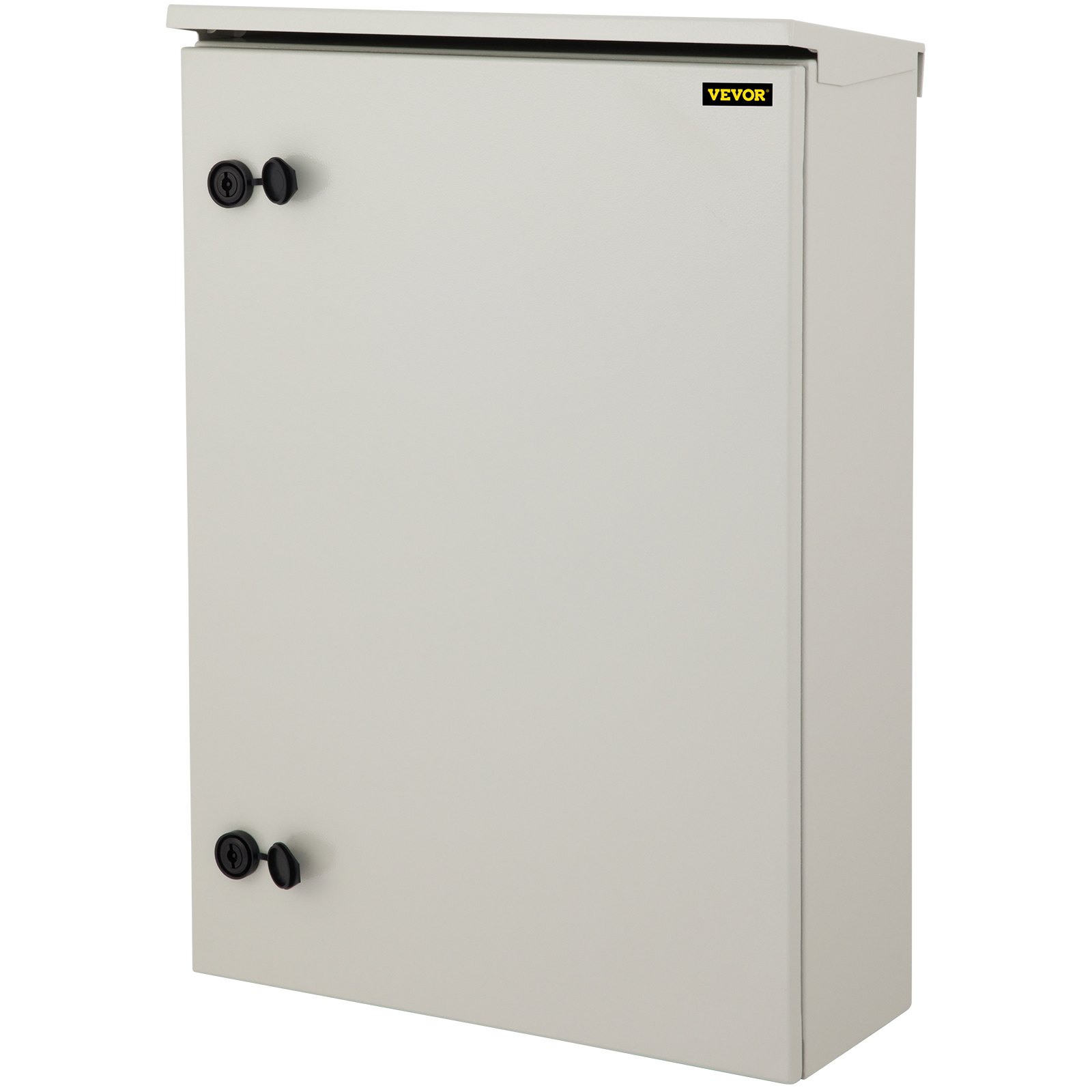 Caja eléctrica VEVOR, 24 x 16 x 10 pulgadas, probada según los estándaresNEMA 4, caja de conexiones con bisagras de acero al carbono laminado en frío IP65 impermeable y a prueba de polvo para uso en interiores y exteriores, con capucha para lluvia