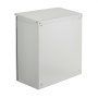 VEVOR Electrical Enclosure, 24 x 24 x 12 in, NEMA 4 Outdoor Enclosure, IP66 Waterproof & Dustproof Cold-Rolled Carbon Steel Hinged Junction Box for Outdoor Indoor Use, with Rain