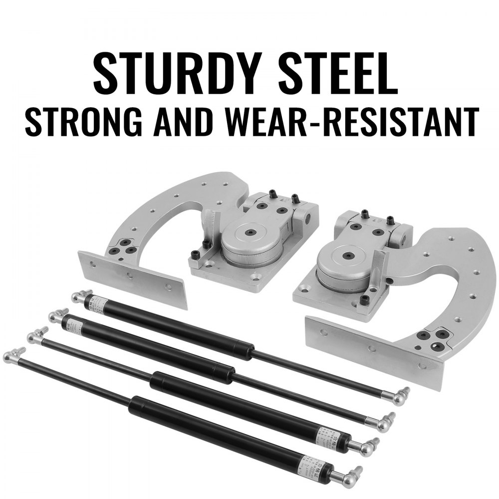 VEVOR Kit universal de puerta Lambo con tornillos en puertas verticales, kit de bisagras para Audi Dodge Ford Honda Toyota Nissan Chevrolet, etc. Kit de conversión de puerta Lambo vertical de 90 grados (universal)