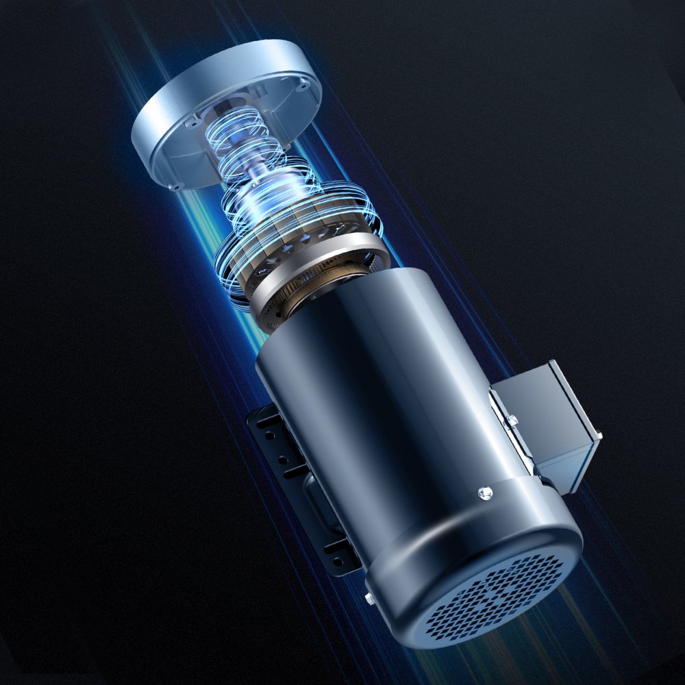 Motor eléctrico VEVOR de 2 HP, 3450 rpm, CA 230 V/460 V, chasis 56C, motor compresor de aire trifásico, eje con chaveta de 5/8", rotación en sentido horario/antihorario para maquinaria agrícola y equipos generales.