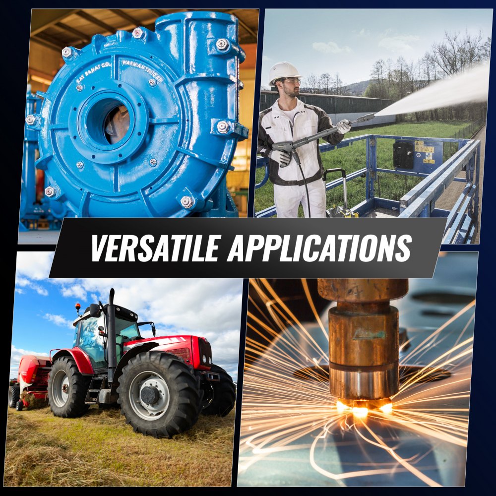 Motor eléctrico VEVOR de 2 HP, 1725 rpm, CA 115 V/230 V, chasis 56C, motor compresor de aire monofásico, eje con chaveta de 5/8", rotación en sentido horario/antihorario para maquinaria agrícola y equipos generales.