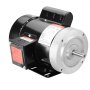 Motor eléctrico VEVOR de 1 HP, 3450 rpm, CA 115 V/230 V, chasis 56C, motor compresor de aire monofásico, eje con chaveta de 5/8", rotación en sentido horario/antihorario para maquinaria agrícola y equipos generales.