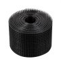 Rollo negro de alambre para cercar pájaros con panel solar VEVOR.