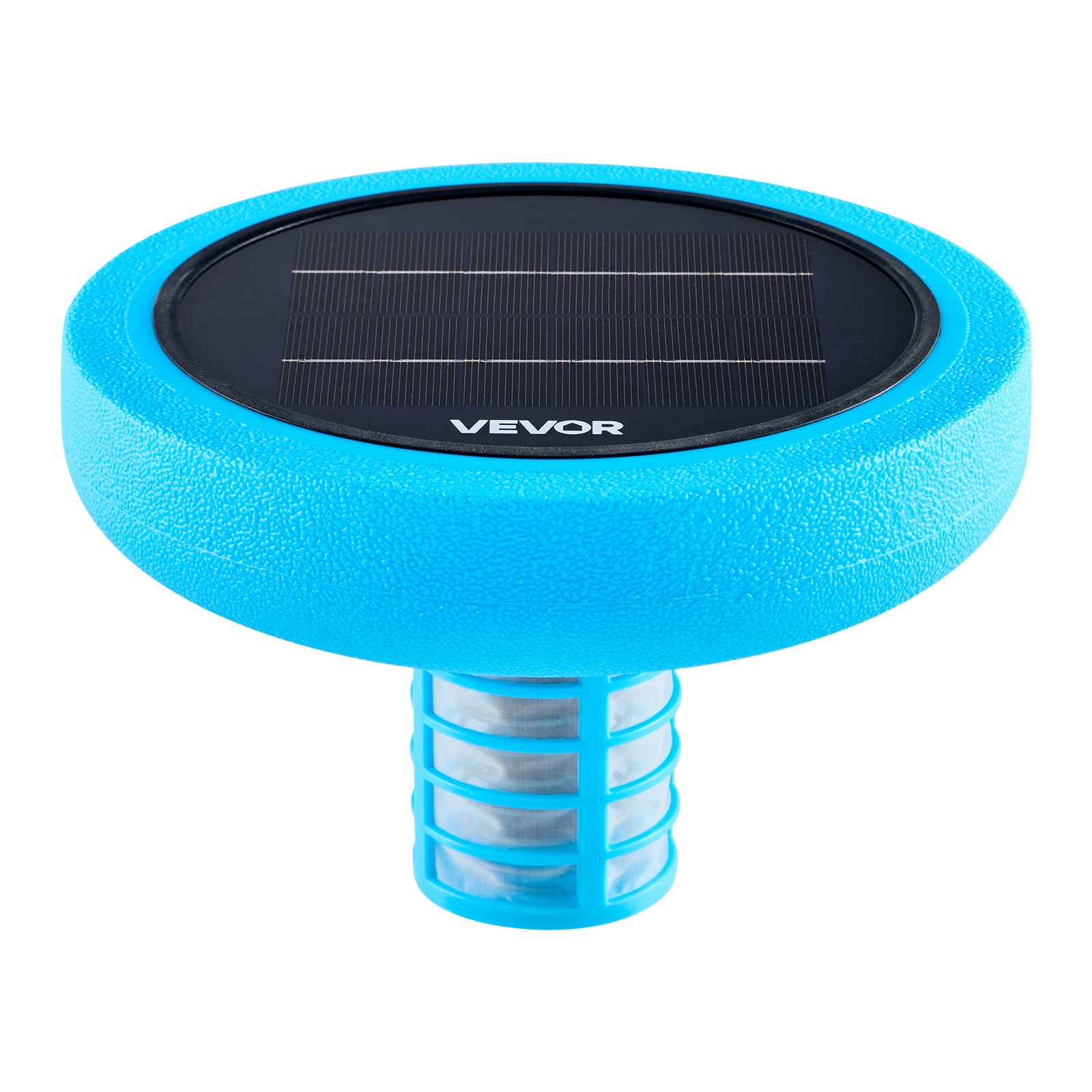 VEVOR Ionizador Solar para Piscinas hasta 132.489 L, Purificador de Agua con Ionización de Cobre 20,5 cm, con Ánodo de Cobre, Resorte, Cepillo para Evitar Olores Desagradables, Molestias en Piel