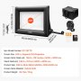 Pantalla de cine inflable VEVOR de 24 pies, pantalla de proyector inflable para exteriores con soplador de aire de 360 W, pantalla inflable de tela Oxford, pantalla inflable para películas al aire libre, admite proyección frontal y trasera.