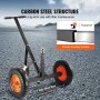 VEVOR Dolly de remolque ajustable, capacidad de peso de lengüeta de 1000 libras, motor de remolque de acero al carbono con altura ajustable de 19 a 26 pulgadas y bola de 2 pulgadas, neumáticos de 16 pulgadas y rueda universal, para mover remolque de caravana