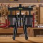 Extractor de camisas de cilindro VEVOR exhibido en un banco de trabajo de madera en un entorno de taller.