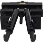 Extractor de camisas de cilindro VEVOR con brazos negros ajustables y varilla central roscada.