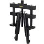 Extractor de camisas de cilindro VEVOR con marco negro ajustable y manijas dobles.
