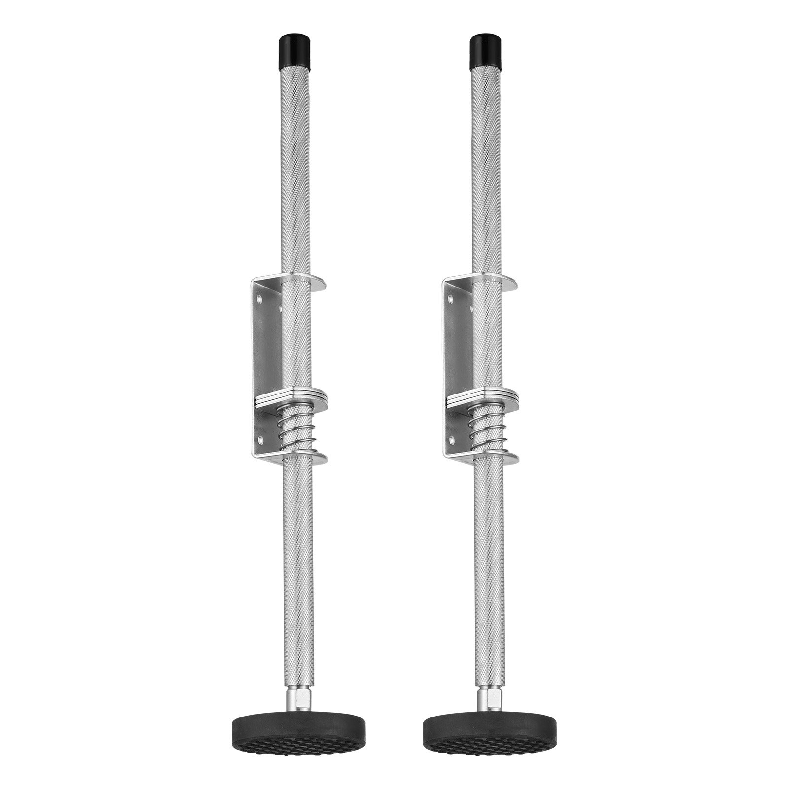 Nivelador de escalera VEVOR, de acero, 59,4 cm (23,4 pulgadas), soporta hasta 250 kg (550 lb), incluye tolva de ajuste de pendiente, estabilizador de escalera con almacenamiento, fácil de usar en todo tipo de superficies, accesorio extensible para terrenos irregulares.