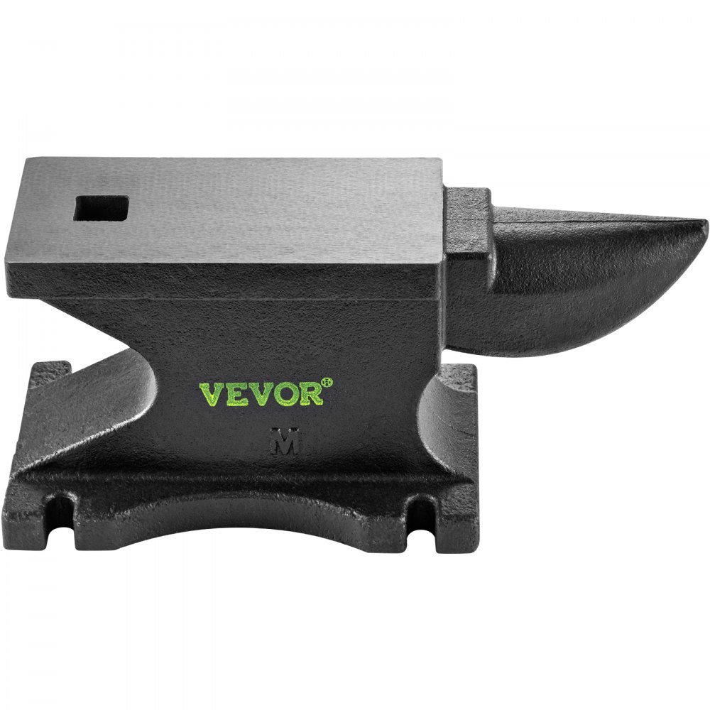 Yunque de hierro fundido VEVOR con construcción duradera y superficie lisa para herrería y metalistería.