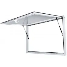 Ventana de puesto de concesión, Ventanas de concesión, 60 x 36 pulgadas, con toldo