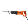 Sierra alternativa con cable VEVOR, 120 voltios, 7,5 amperios, velocidad variable de 2800 rpm, carrera de 1-1/8 pulgadas, sierra alternativa eléctrica con 8 hojas y bolsa de transporte, para cortar madera, metal y plástico.