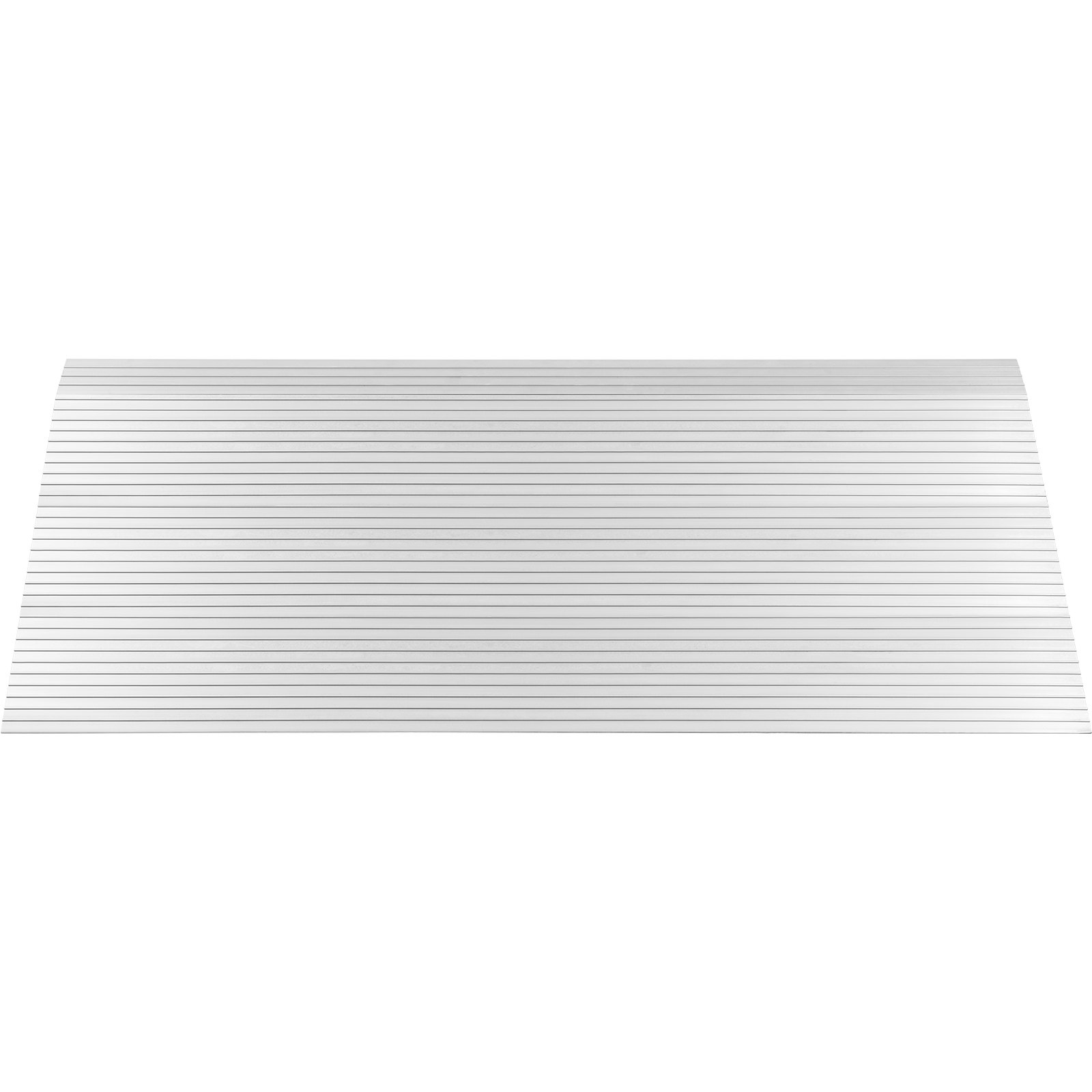 Rampa de entrada VEVOR de aluminio con ranuras de tracción horizontales.