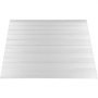Rampa de umbral VEVOR de aluminio con superficie estriada para accesibilidad.
