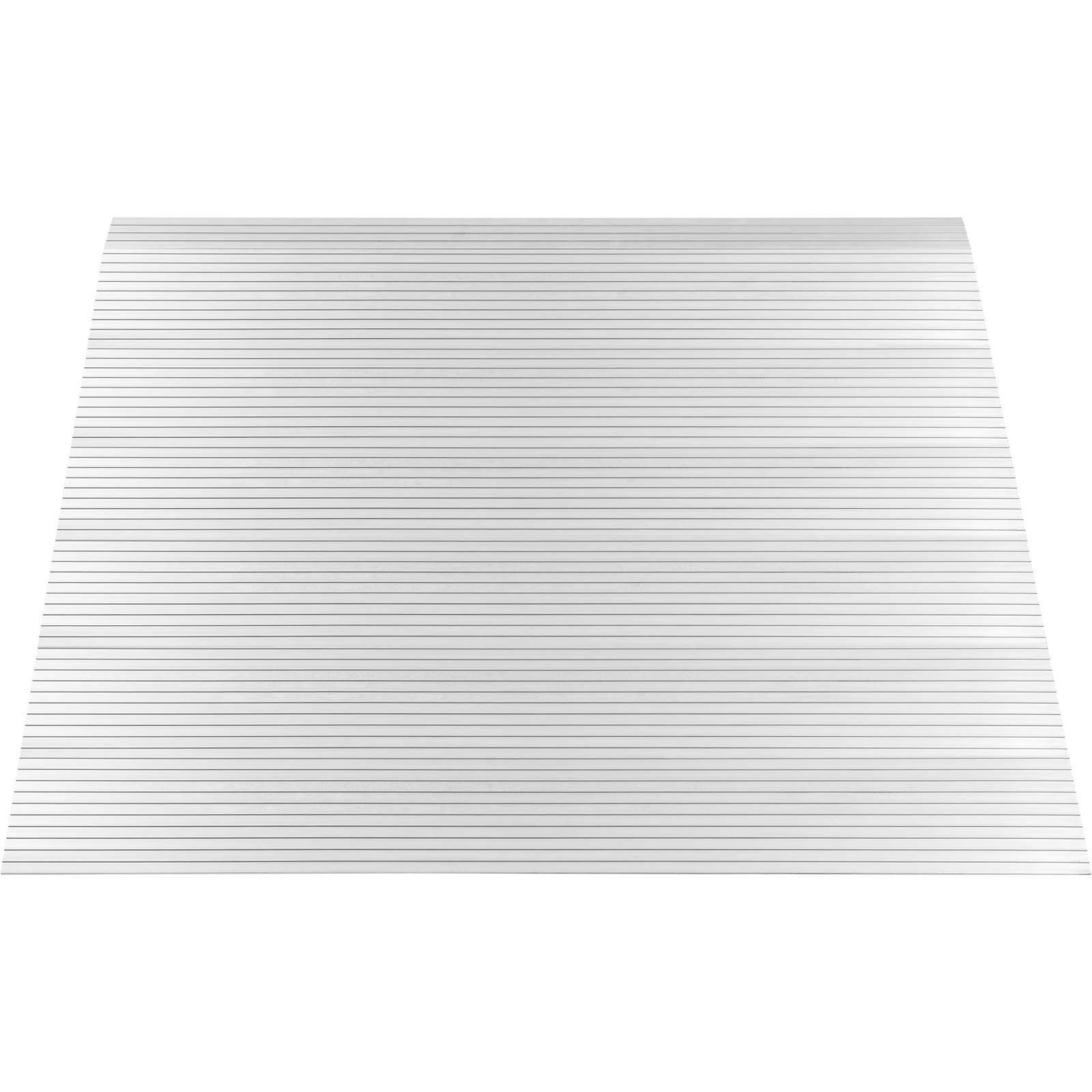 Rampa de umbral VEVOR de aluminio con superficie estriada para accesibilidad.