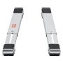 Rodillos para electrodomésticos VEVOR, longitud ajustable, almohadillas de goma y ruedas giratorias para soporte de alta resistencia.