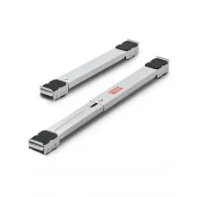 VEVOR Rodillos para electrodomésticos de muebles de alta resistencia, carga total de 660 libras, rodillos extensibles para electrodomésticos, base móvil para lavadora, soporte para nevera, soporte para refrigeradores, secadoras, lavavajillas, color blanco