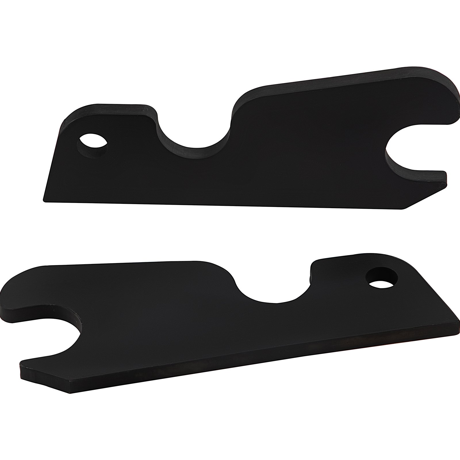 VEVOR Orejas de cubo de fijación rápida, orejas de cubo de excavadora de 3/4 pulgadas de grosor, 2 piezas de orejas de cubo, acero con revestimiento negro con artesanía de metal precisa, compatible con KX040 KX71 KX91 KX121