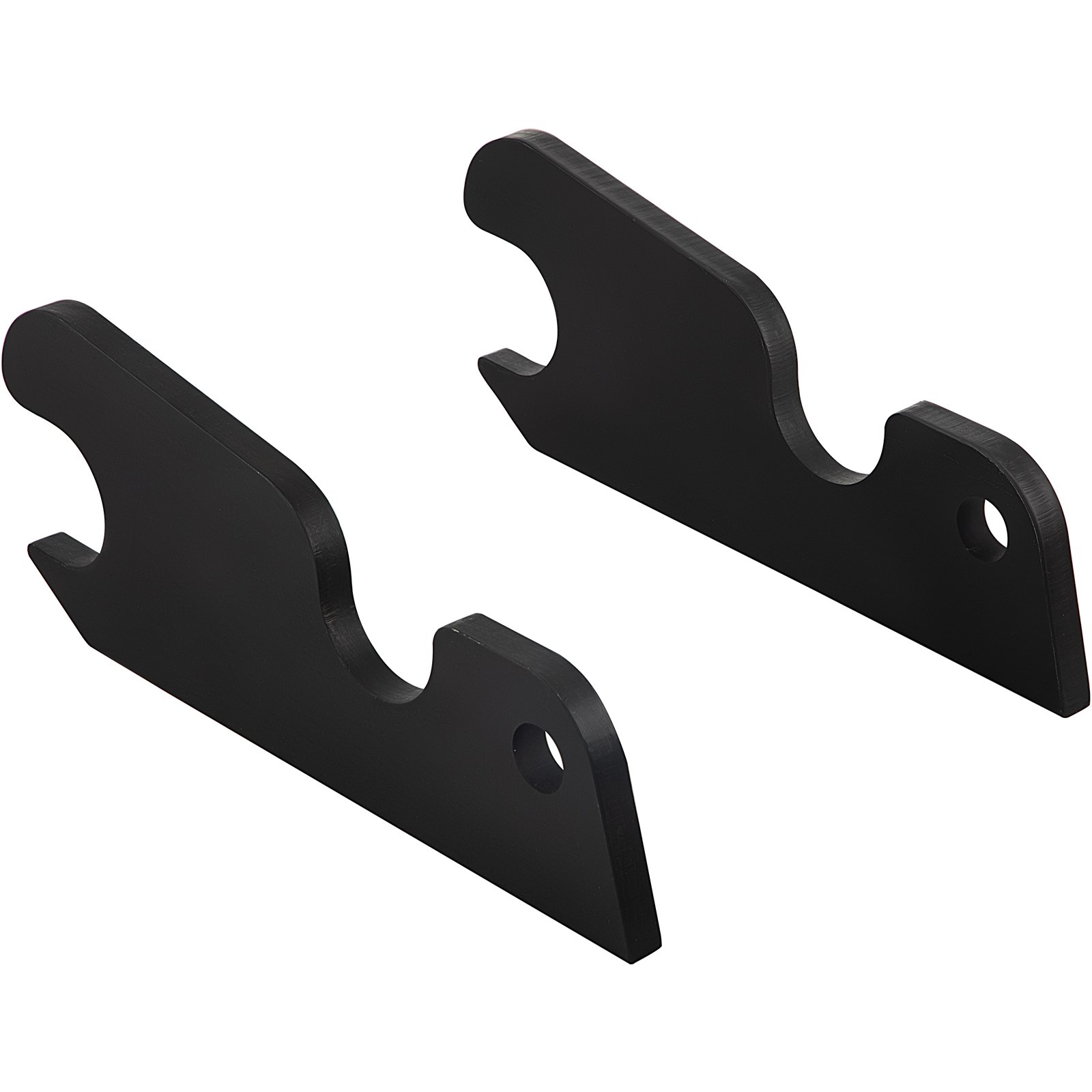VEVOR Orejas de cubo de fijación rápida, orejas de cubo de excavadora de 3/4 pulgadas de grosor, 2 piezas de orejas de cubo, acero con revestimiento negro con artesanía de metal precisa, compatible con KX040 KX71 KX91 KX121