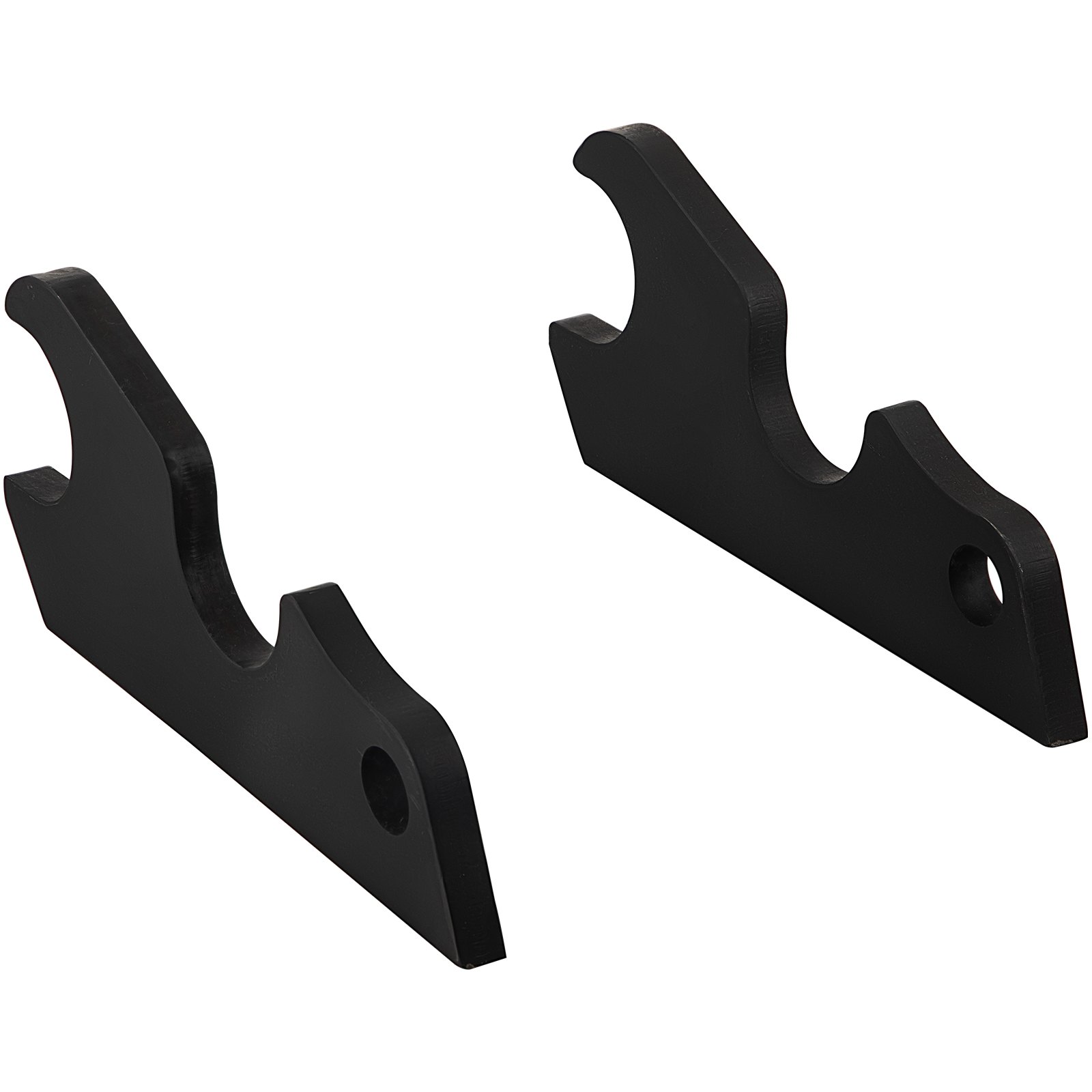 VEVOR Orejas de cubo de fijación rápida, orejas de cubo de excavadora de 3/4 pulgadas de grosor, 2 piezas de orejas de cubo, acero con revestimiento negro con artesanía de metal precisa, compatible con KX040 KX71 KX91 KX121