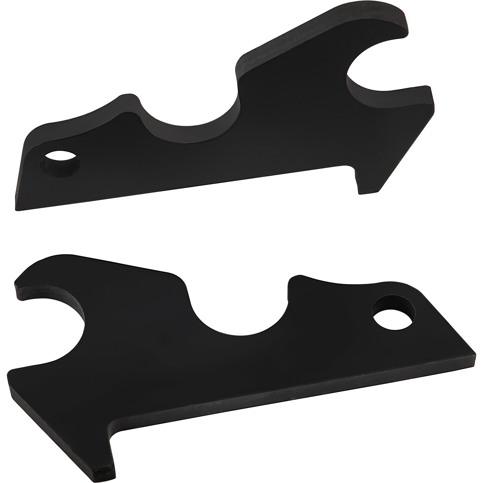 VEVOR Orejas de cubo de fijación rápida, orejas de cubo de excavadora de 3/4 pulgadas de grosor, 2 piezas de orejas de cubo, acero con revestimiento negro con artesanía de metal precisa, compatible con KX040 KX71 KX91 KX121