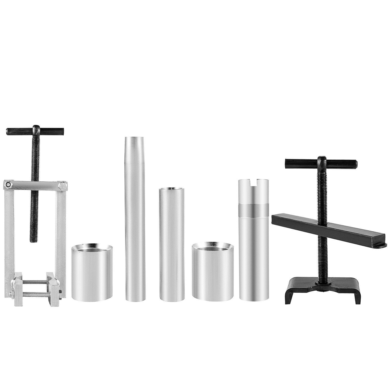 Eje de turbina VEVOR, 6 piezas de herramientas de anillo de sello de estator de bomba, compresor de resorte, kit de extractor de bomba, alineador de rotor de tamaño de buje, anillo de sello de estator de bomba y kit de redimensionamiento para Thm700-R4 (Md8), 4L60, 4L60E, 4L70E