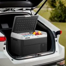 Refrigerador portátil para coche de 12 voltios y 42,3 cuartos de galón, enfriador eléctrico para camping