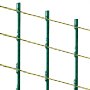 Alambre para cerca eléctrica VEVOR, alambre de polietileno portátil de 500 m y 1640 pies, 6 hilos de acero inoxidable de 1/8" de diámetro, con 25 aisladores y 25 aisladores de poste en T, para caballos, ganado vacuno y ganadería.