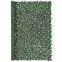 VEVOR Valla de privacidad de hiedra, 96 x 72 pulgadas, pantalla de pared verde artificial, valla de hiedra verde con junta reforzada, setos de imitación, decoración de hojas de vid para jardín al aire libre, patio, balcón, decoración de patio