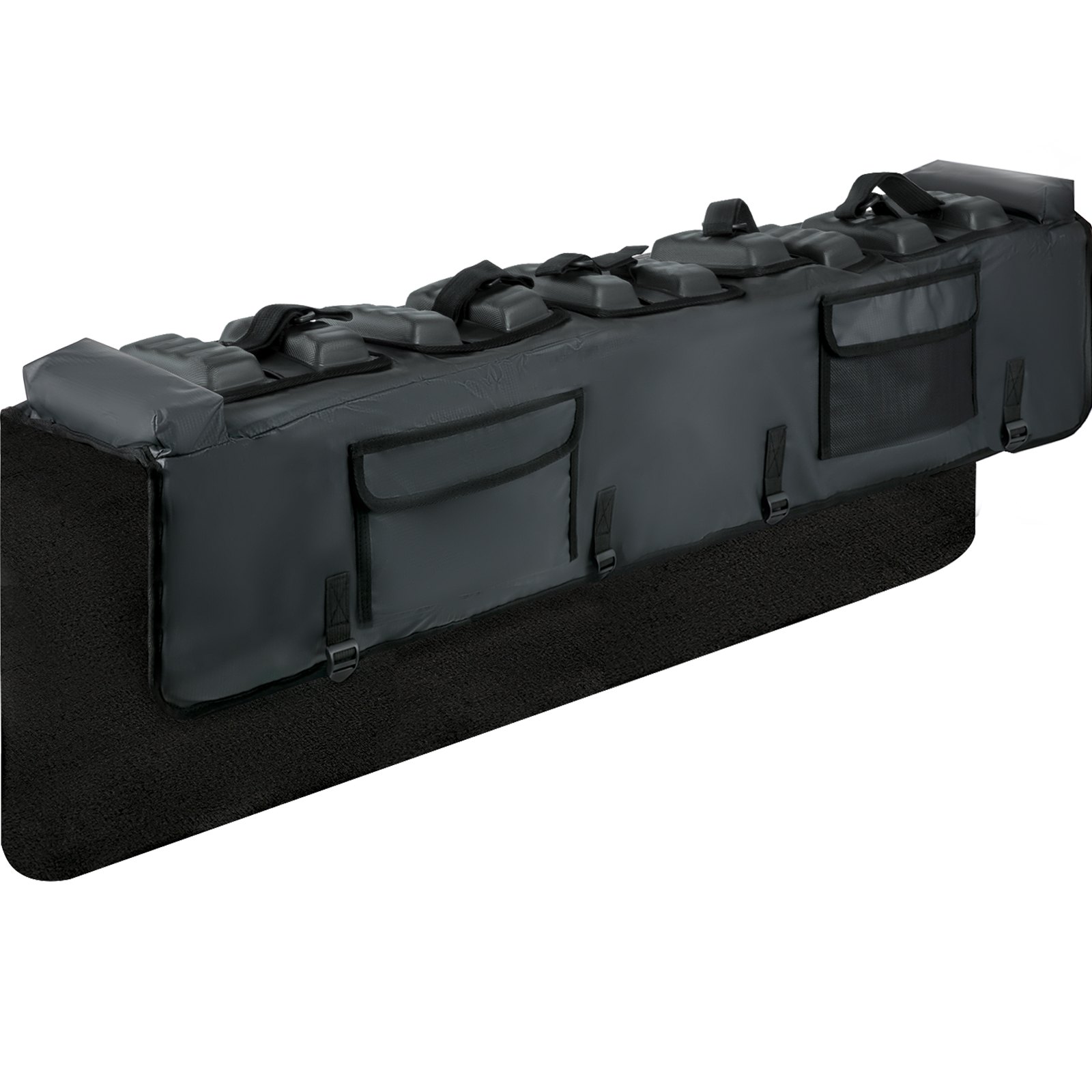 Almohadilla para portón trasero VEVOR para bicicletas, cubierta de protección para portón trasero que transporta hasta 5 bicicletas de montaña, almohadilla para camioneta de 54" para camioneta, mejorada