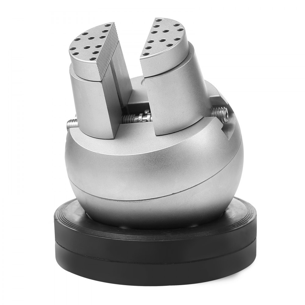 Tornillo de banco esférico VEVOR, herramienta de ajuste de grabado de 5", tornillo de banco con rotación de 360°, 69 piezas de accesorios para grabado de joyas, bloque estándar para incrustaciones de piedras preciosas y grabado a pequeña escala.