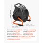 Calefactor para invernadero VEVOR, calefactor eléctrico PTC de 1500 W con termostato, ventilador, modos de calor bajo y alto, ángulo ajustable de 15°, protección contra sobrecalentamiento, para carpa de cultivo, invernadero, sala de flores, oficina en casa
