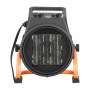 Calefactor para invernadero VEVOR, calefactor eléctrico PTC de 1500 W con termostato, ventilador, modos de calor bajo y alto, ángulo ajustable de 15°, protección contra sobrecalentamiento, para carpa de cultivo, invernadero, sala de flores, oficina en casa