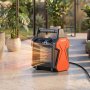 Calefactor para invernadero VEVOR, calefactor eléctrico PTC de 1500 W con ventilador, modos de calor bajo y alto, protección contra sobrecalentamiento, apagado automático en caso de vuelco, portátil para carpas de cultivo, invernaderos pequeños, salas de flores, oficinas en casa