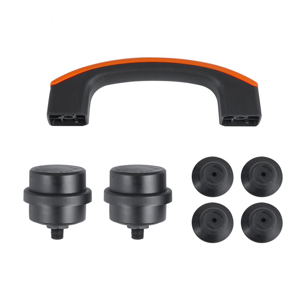 Compresor de aire VEVOR de 2.1 galones, 1.2 HP, 2.2 CFM a 90 PSI, con presión máxima de 116 PSI, tanque compresor sin aceite para reparación de automóviles, inflado de neumáticos, pintura en aerosol y clavado de carpintería.